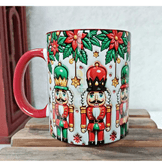 Yılbaşı özel görsel baskı kaliteli porselen Kupa