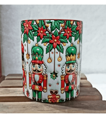 Yılbaşı özel görsel baskı kaliteli porselen Kupa