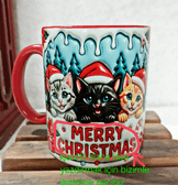 Yılbaşı Özel Kişiselleştirilebilir Porselen Kupa