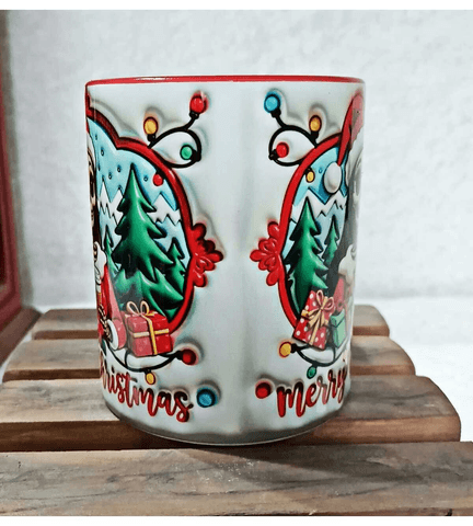 Skellington Yılbaşı Kişiselleştirilebilir Porselen Kupa