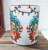 Kurabiye Çocuk Yılbaşı Kişiselleştirilebilir Porselen Kupa