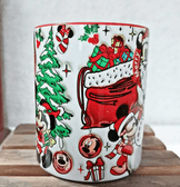 Mickey Yılbaşı Kişiselleştirilebilir Porselen Kupa