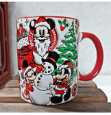 Mickey Yılbaşı Kişiselleştirilebilir Porselen Kupa