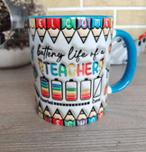 Öğretmenler günü özel tasarım porselen kupa