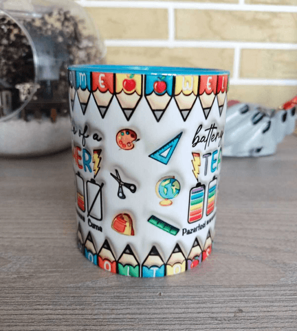 Öğretmenler günü özel tasarım porselen kupa