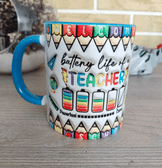 Öğretmenler günü özel tasarım porselen kupa