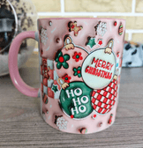 Yılbaşı özel tasarım porselen hediyelik kupa