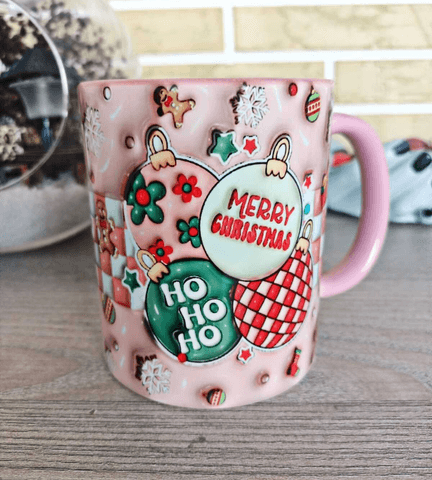 Yılbaşı özel tasarım porselen hediyelik kupa