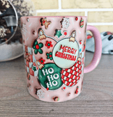 Yılbaşı özel tasarım porselen hediyelik kupa