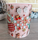 Yılbaşı özel tasarım porselen hediyelik kupa