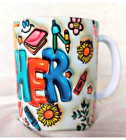 Öğretmenler günü özel tasarım porselen kupa