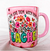 Öğretmenler günü özel isim yazılabilir porselen kupa