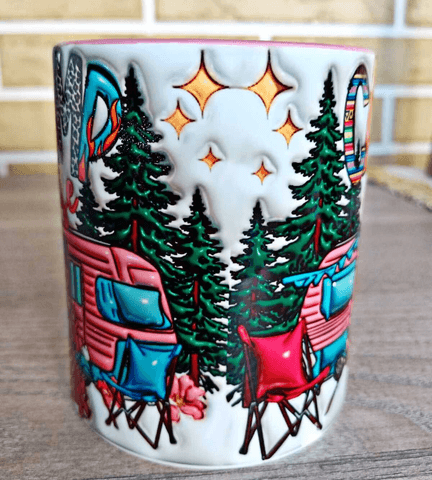 Kış Kampı Porselen Kupa