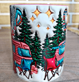 Kış Kampı Porselen Kupa