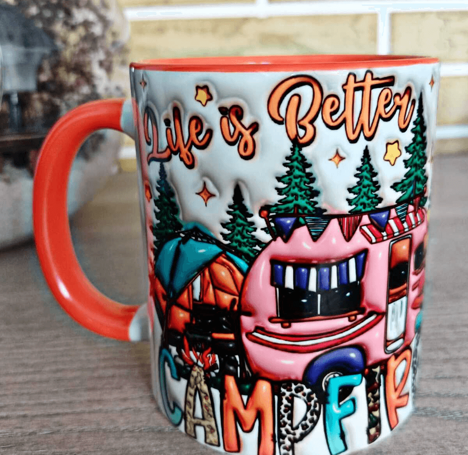 Kış Kampı Porselen Kupa