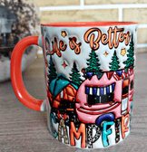 Kış Kampı Porselen Kupa