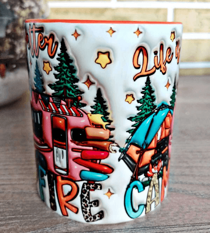 Kış Kampı Porselen Kupa