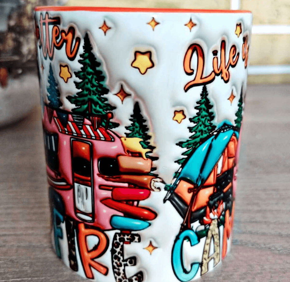 Kış Kampı Porselen Kupa