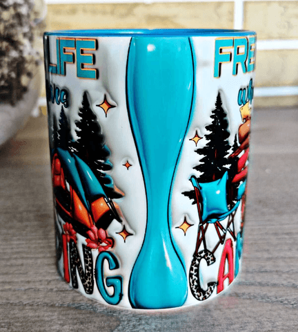 Kış Kampı Porselen Kupa