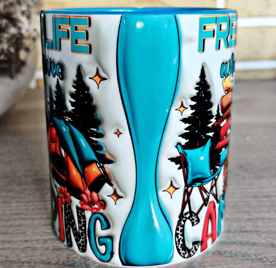 Kış Kampı Porselen Kupa