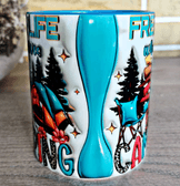 Kış Kampı Porselen Kupa