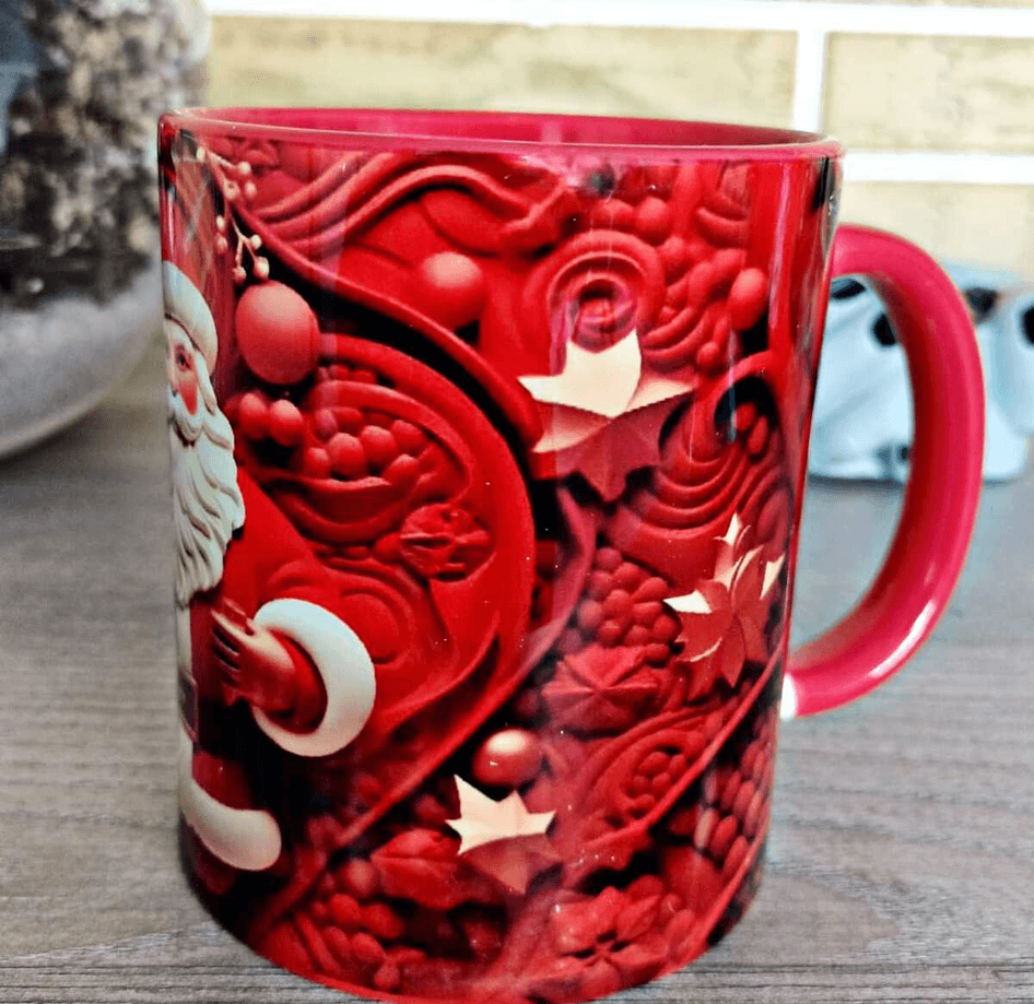 Noel Baba Porselen Kupa