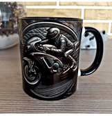 Motor Tutkunlarına Özel Porselen Kupa