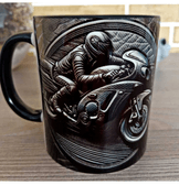 Motor Tutkunlarına Özel Porselen Kupa