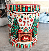 Yılbaşı Gecesi Porselen Kupa