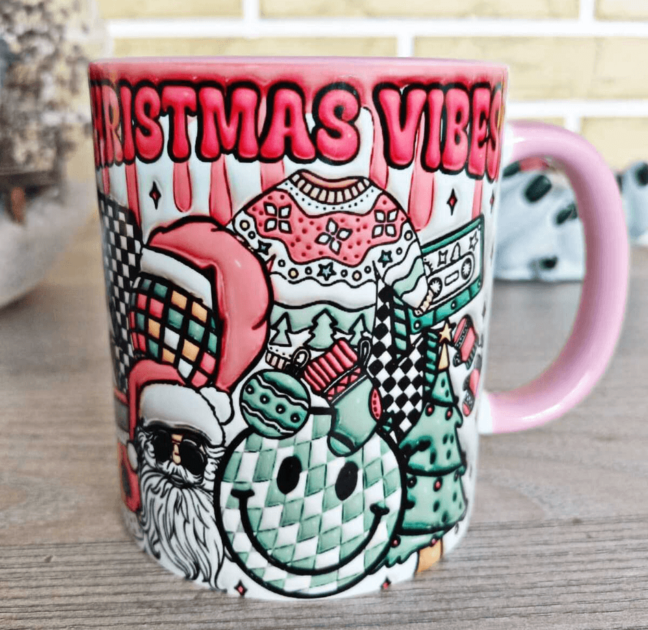 Christmas Vibes Porselen Kupa