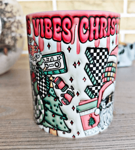 Christmas Vibes Porselen Kupa