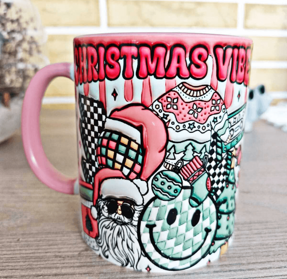 Christmas Vibes Porselen Kupa