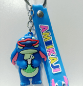Stitch md6 silikon lüks anahtarlık çanta aksesuar