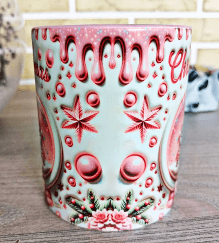 Yılbaşı Kar Küresi Porselen Kupa