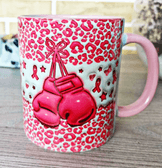 Meme Kanseri Ile Savaş Porselen Kupa