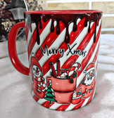 Merry Xmas Porselen Yılbaşı Kupası