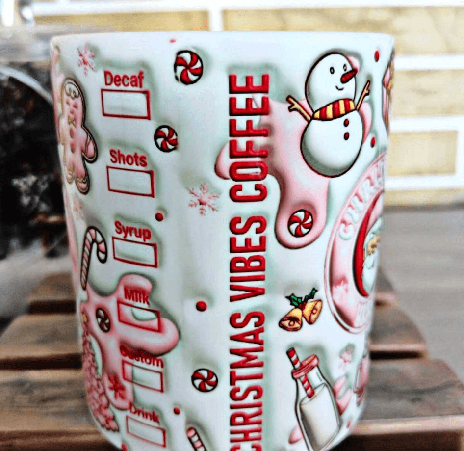 Christmas Vibes Porselen Kupa