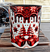 Kardan Adam Yılbaşı Porselen Kupa