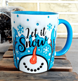 Kardan Adam Olaf Porselen Kupa