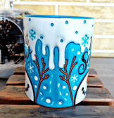 Kardan Adam Olaf Porselen Kupa