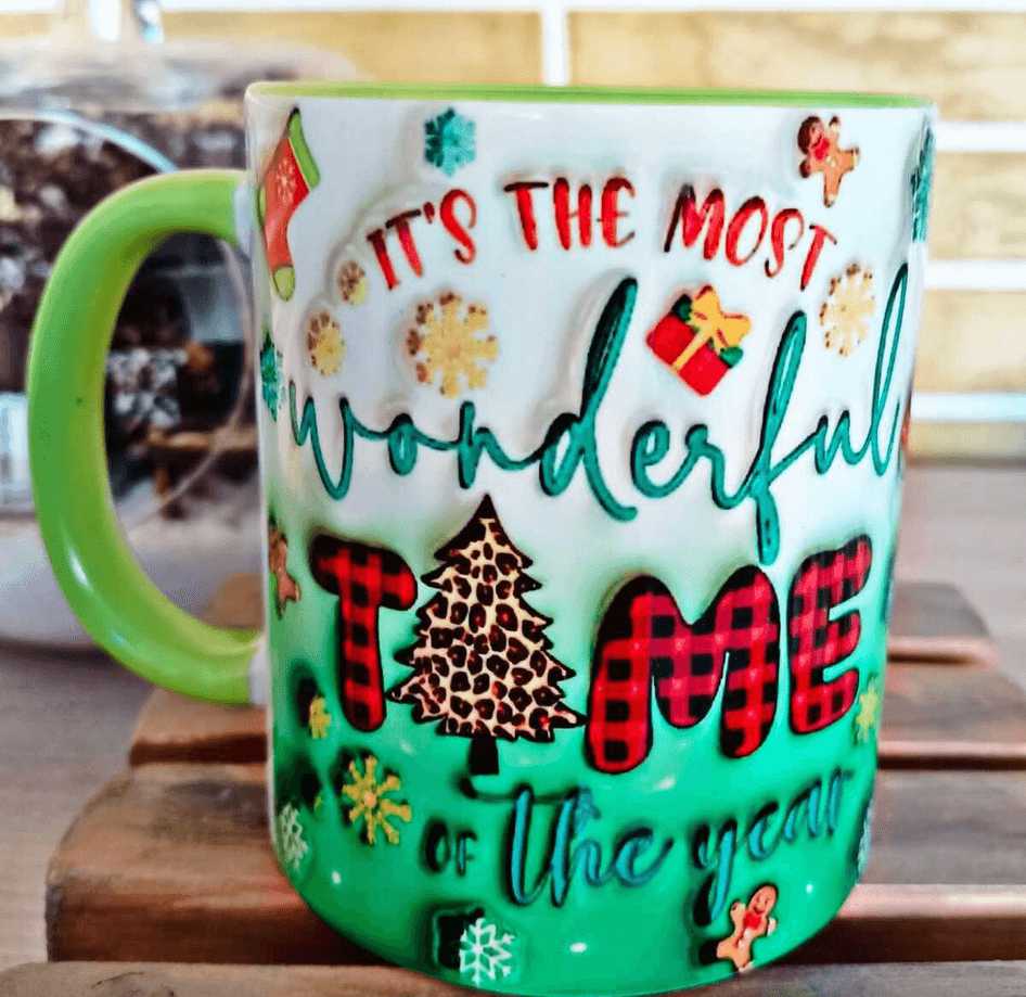 Wonderful Time Porselen Kupa