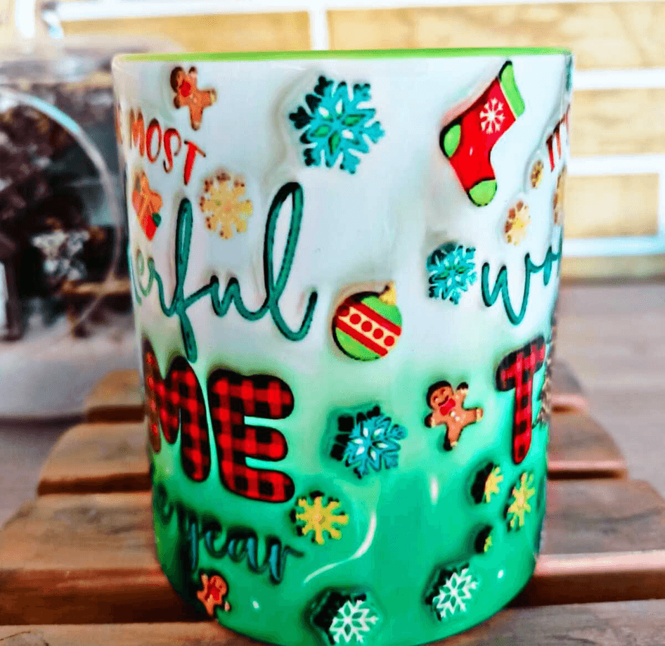 Wonderful Time Porselen Kupa