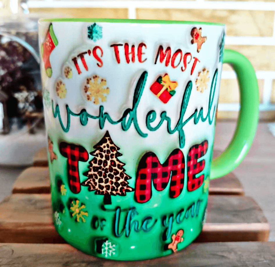 Wonderful Time Porselen Kupa