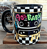 90' S Doksanlar Porselen Kupa