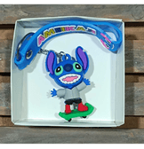 Stitch md5 silikon lüks anahtarlık çanta aksesuar