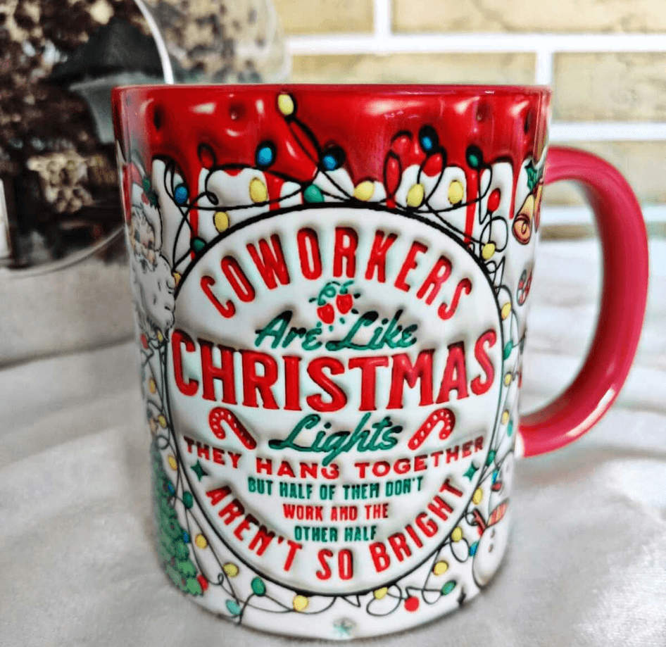 Christmas Yılbaşı Özel Porselen Kupa