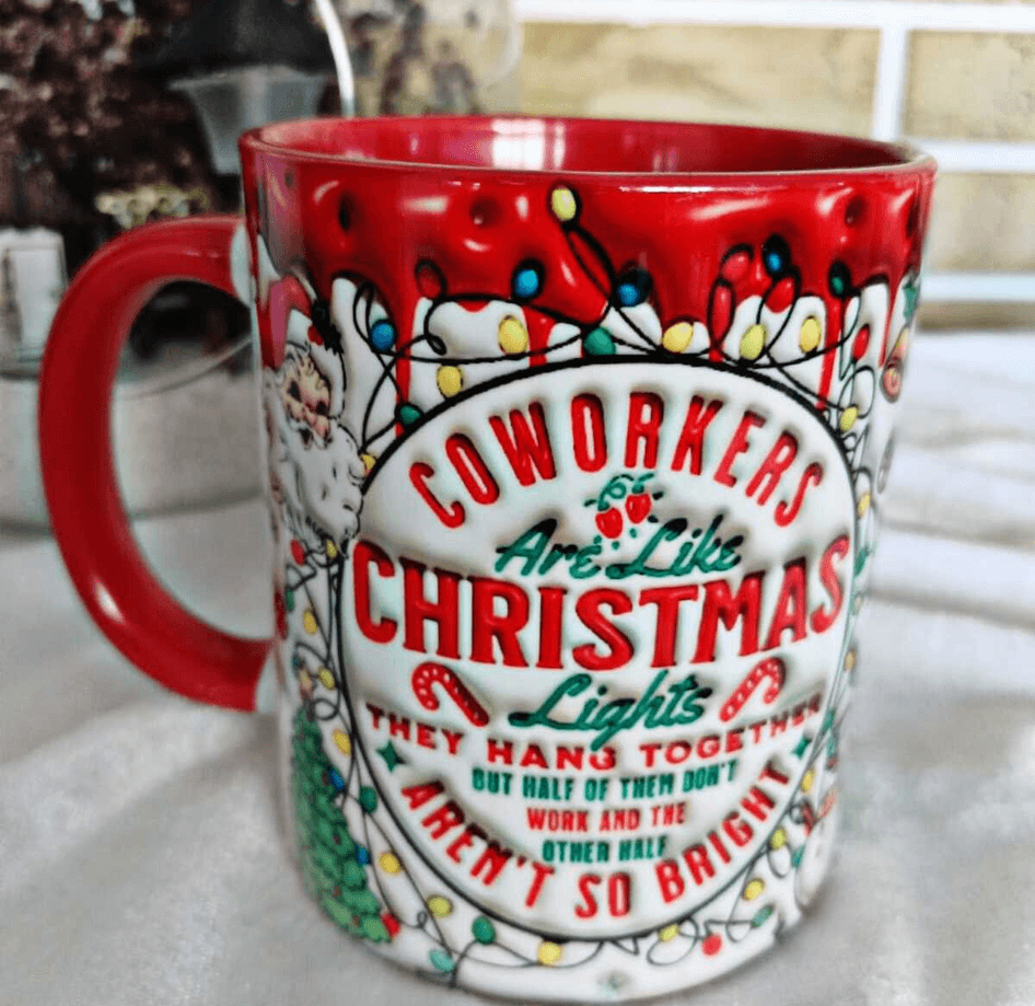 Christmas Yılbaşı Özel Porselen Kupa