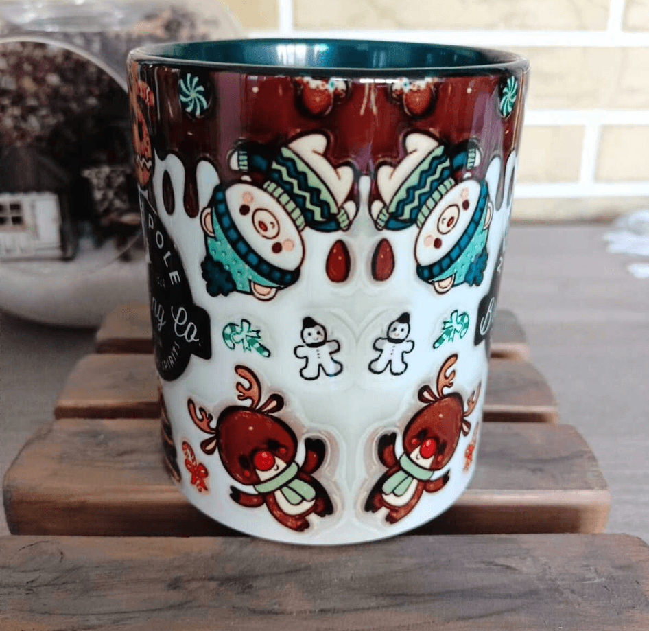 Kurabiye Çocuk Yılbaşı Porselen Kupa