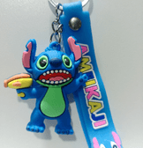 Stitch md4 silikon lüks anahtarlık çanta aksesuar
