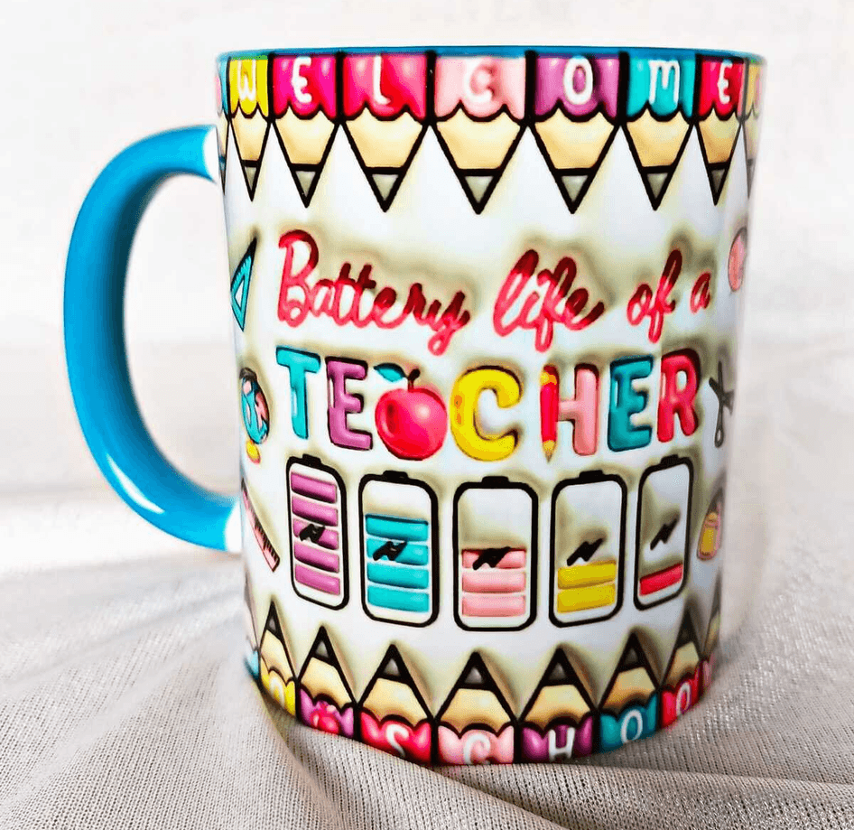 Öğretmenler Günü Özel Tasarım Büyük Boy Kupa